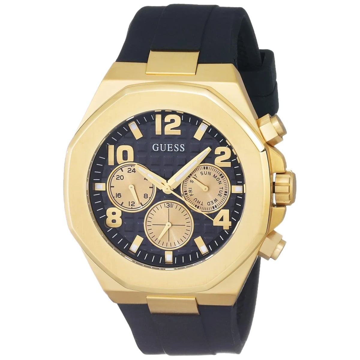 MONTRE GUESS EMPIRE HOMME M.FONCTION SILICONE